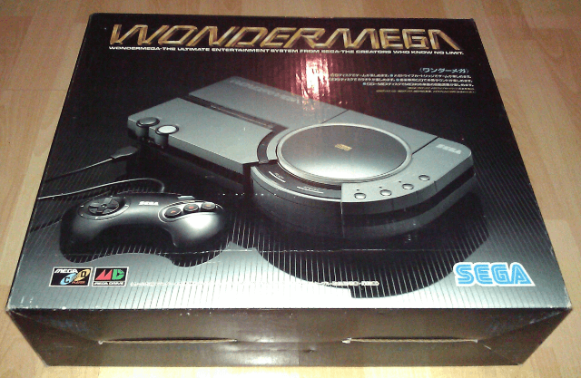JVC Wondermega RG-M1 box art for Sega Mega Drive
